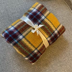 Square Plaid Blanket Scarf